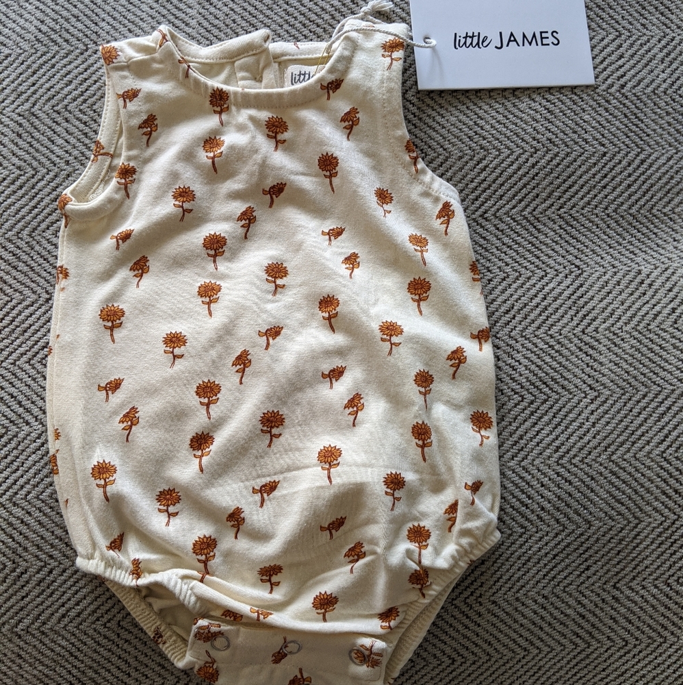 Baby Girl Onesie: Size 0-3 Months